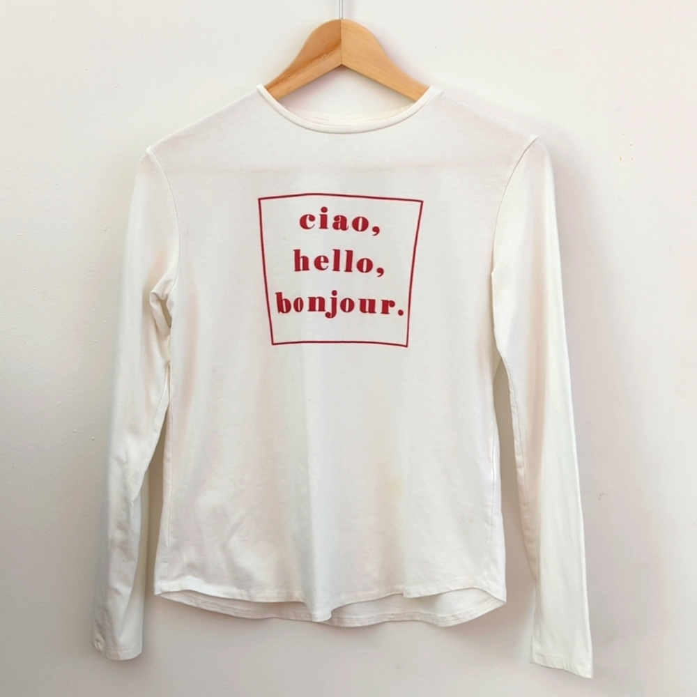 Zara long sleeve t-shirt